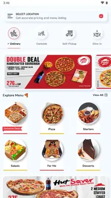 Pizza Hut Egypt android App screenshot 0