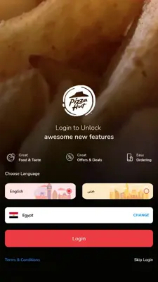 Pizza Hut Egypt android App screenshot 2