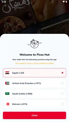 Pizza Hut Egypt android App screenshot 5