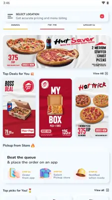 Pizza Hut Egypt android App screenshot 7